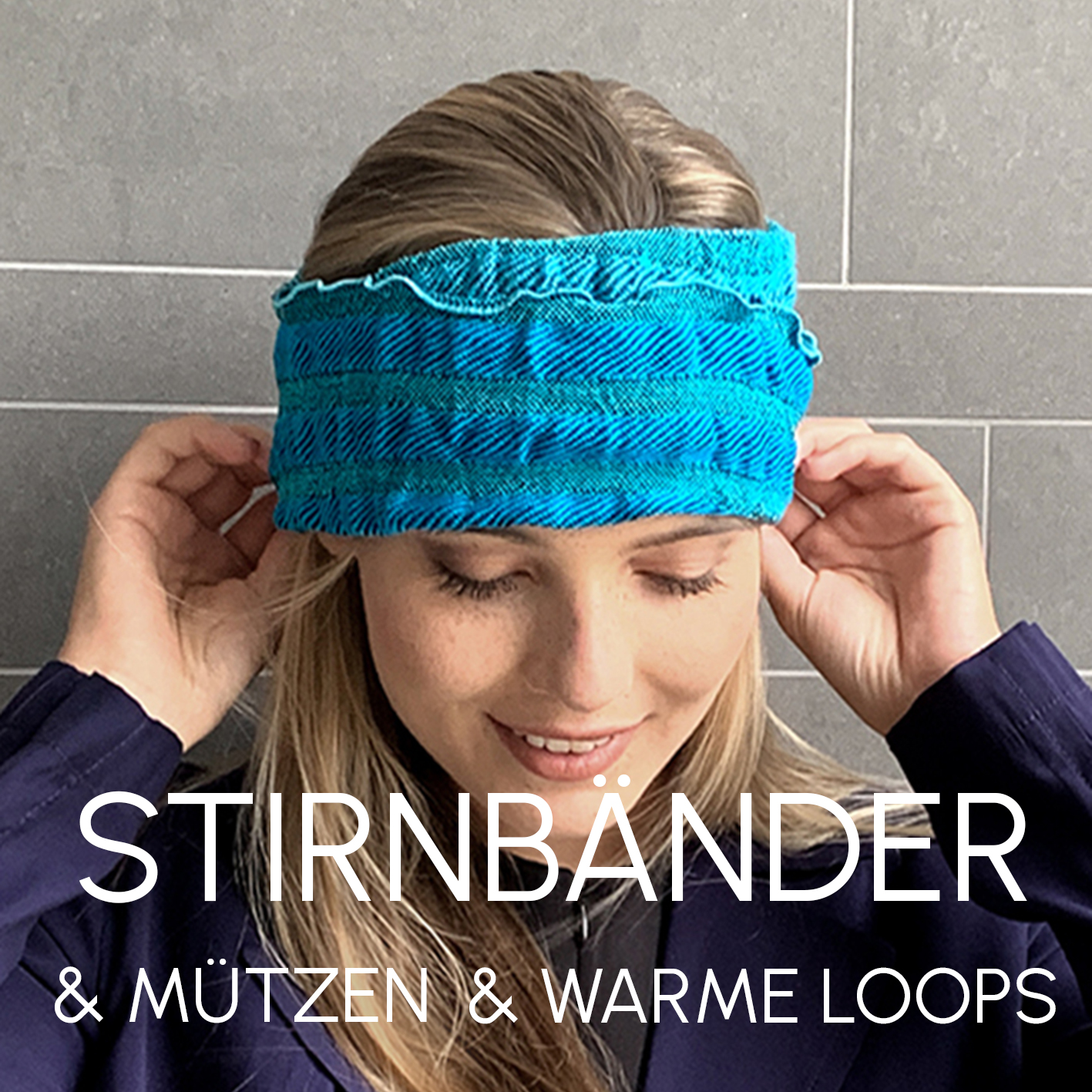 Stirnbänder Mützen Warme Loopschals